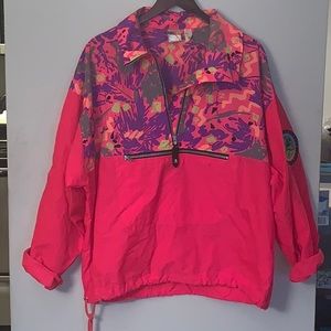 Vintage Half Zip Pullover Jacket